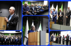 مراسم تکریم از مهندس سعید قاسمی، مدیر سرمایه انسانی پیشین شرکت فولاد سیرجان ایرانیان برگزار شد